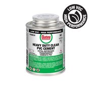 Oatey Clear Cement For PVC 8 oz 30863V
